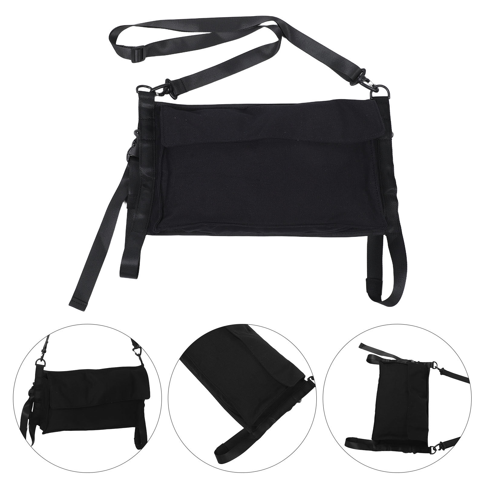 Yoga Fitness Exercises - Yoga Mat Carrier Tote Canvas Adjustable