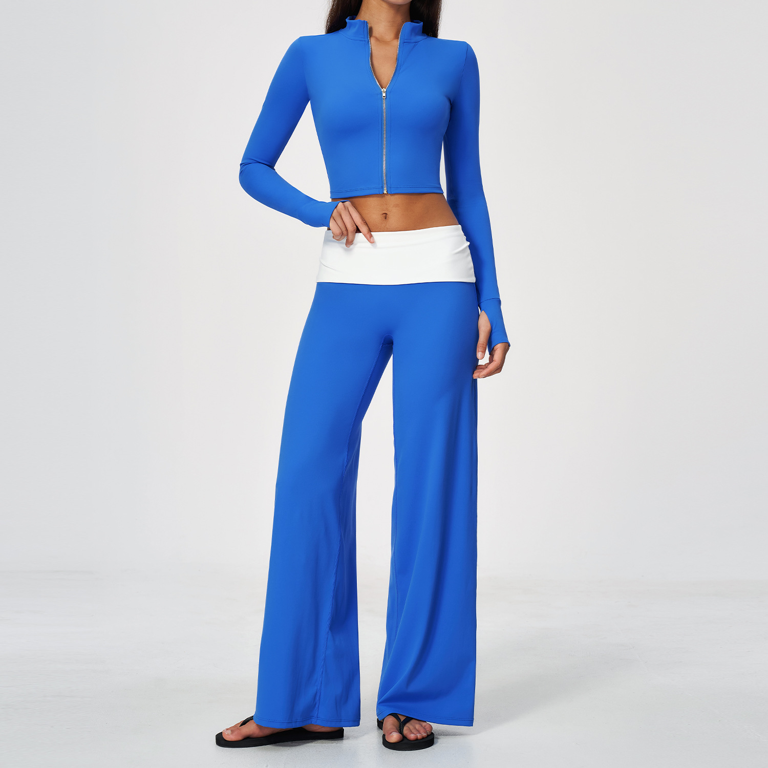 Zip Jacket Wide Leg Pants 2 Pi - đánh giá và giá Yoga & Fitness With Faye The Well Being Studio Abbots Langley