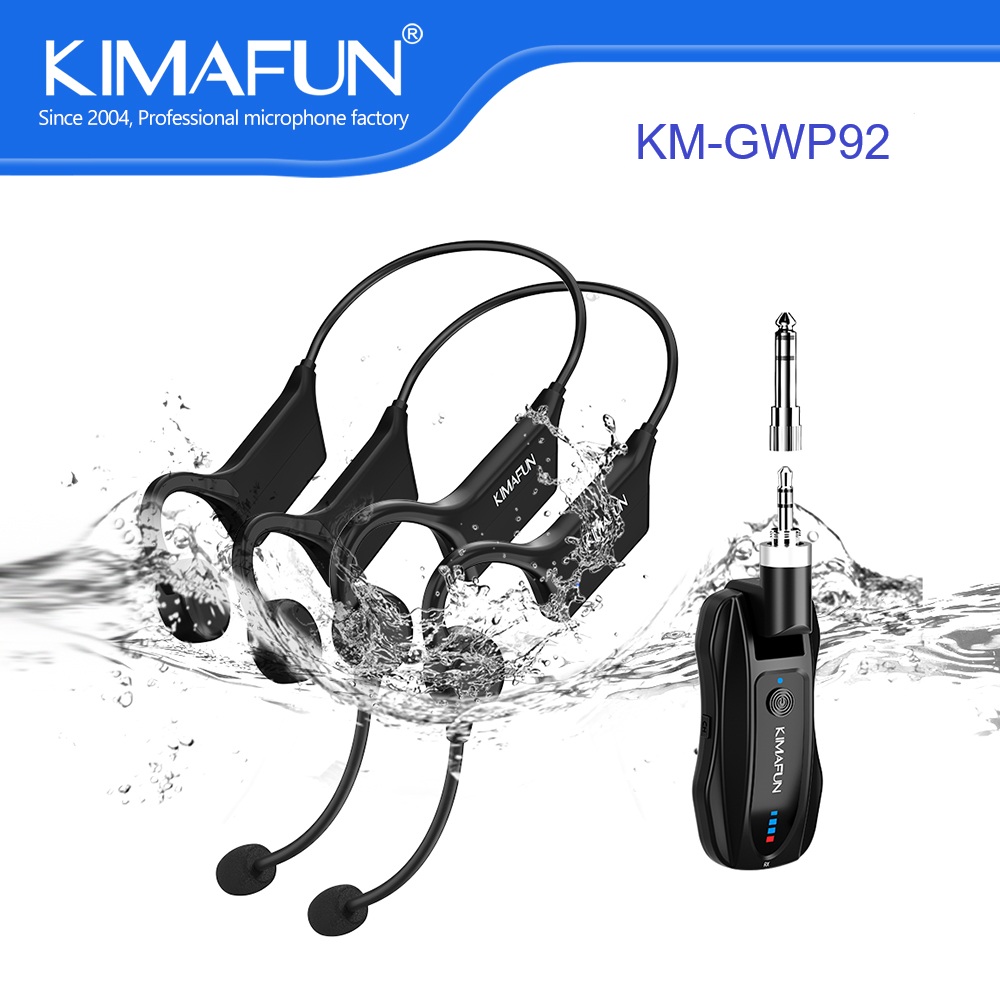 KIMAFUN Dual Wireless Headset  - đánh giá và giá Yoga And Fitness Instructor
