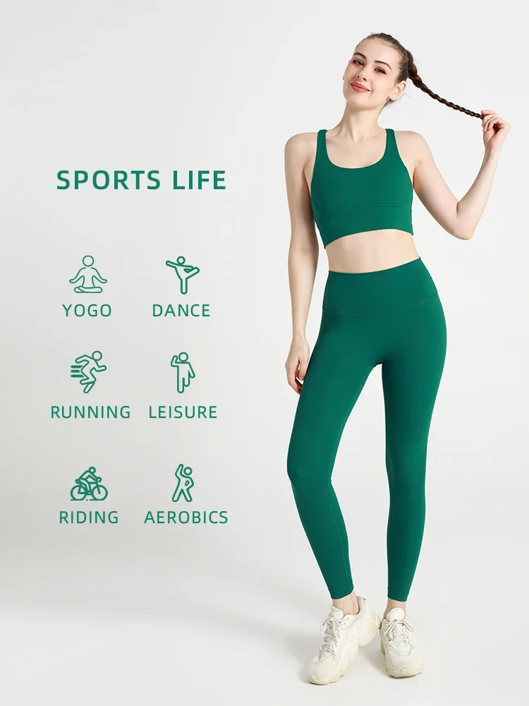 Women's Solid Color 2 piece Yo - đánh giá và giá Yoga Fitness Kleidung