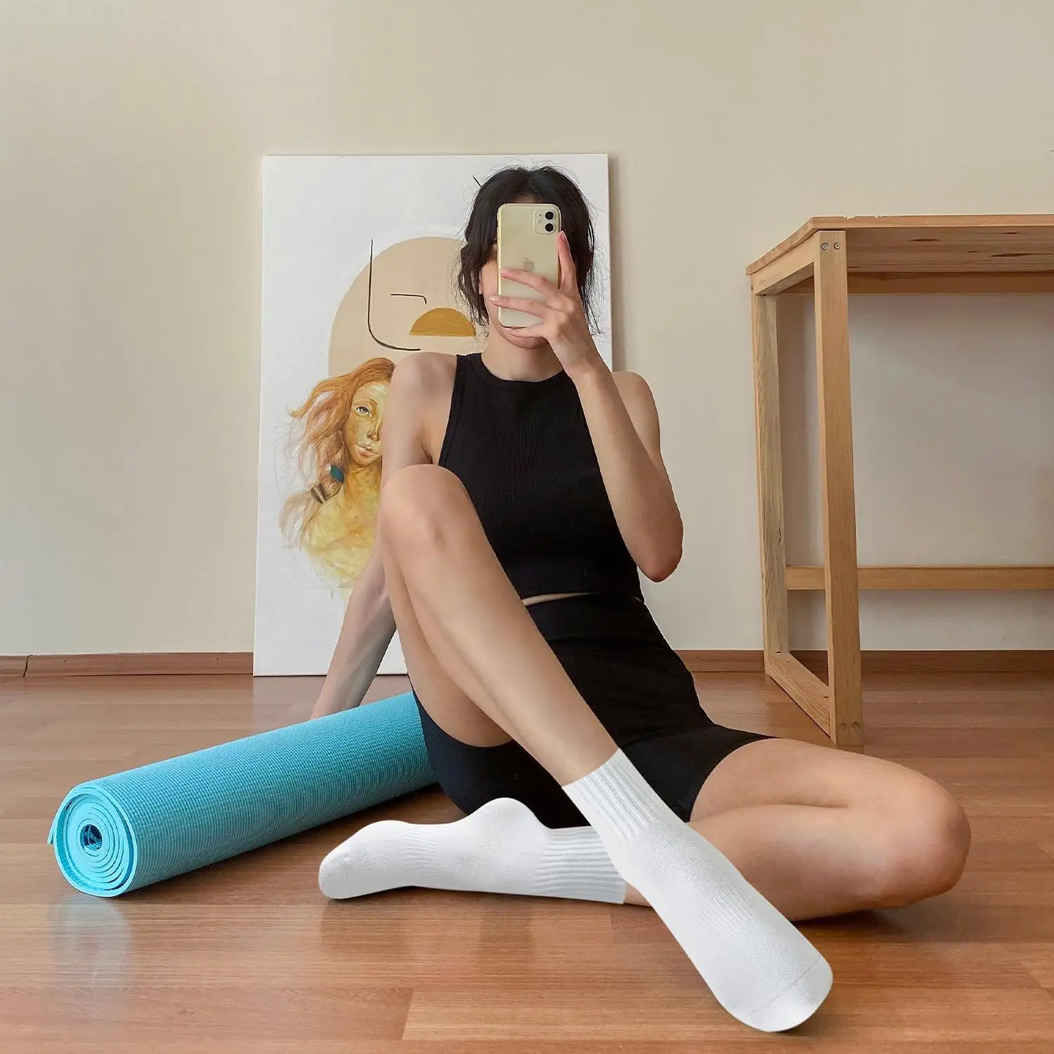 4 pairs of women's yoga socks, - đánh giá và giá Yoga & Fitness With Faye The Well Being Studio Abbots Langley