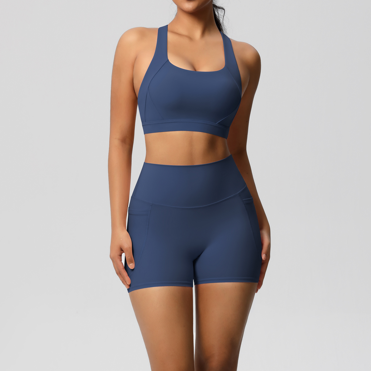 2PCS Sportswear With Pocketed  - đánh giá và giá Yoga Fitness Kleidung