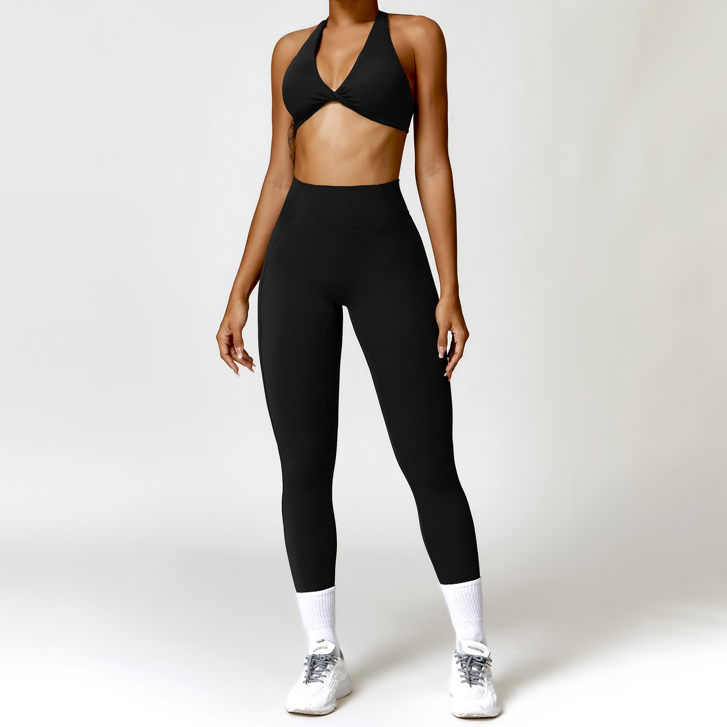 2PCS Yoga Set Nude Feeling Wor - đánh giá và giá Yoga Fitness Kleidung